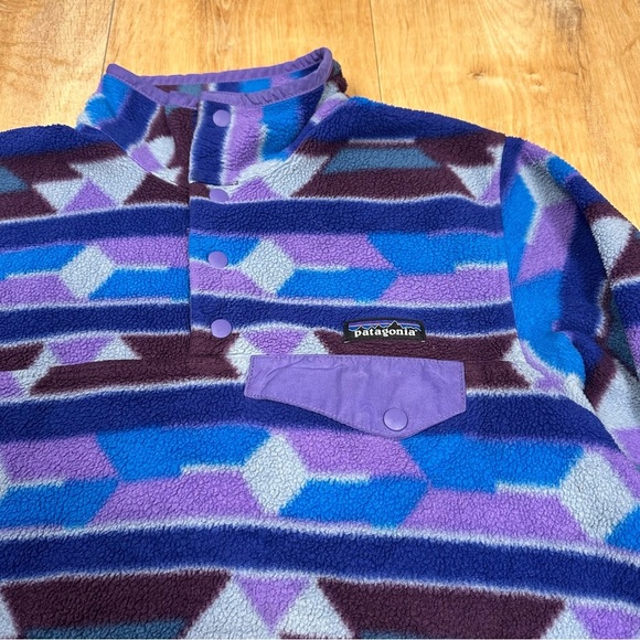 Women's Lightweight Synchilla® Snap-T® Pullover Patterned Size Small - Picture 3 of 6